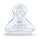 NUK First Choice Silicone Teat 6-18 months Medium Hole Formula 2 Pack