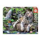 White Tigers Of Bengal 1000pc