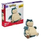 MEGA Pokémon Snorlax building set with 256 compatible bricks and pieces and fully mechanized with hand crank