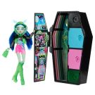 Monster High Doll and Fashion Set, Ghoulia Yelps Doll, Skulltimate Secrets: Neon Frights, Dress-Up Locker with 19+ Surprises