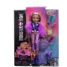 Monster High Clawdeen Wolf Doll with Pet Dog Crescent and Accessories like Backpack, Planner, Snacks and More