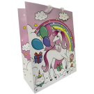 Medium Gift Bag - Unicorn Rainbow Bag
