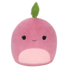 Squeaky Plush Dog Toy Cherry