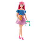 Barbie Mysteries: Beach Detectives Daisy Doll Wearing Signature Removeable Outfit with Storytelling Accessories, Including Pet Kitten