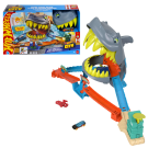 Hot Wheels City Shark Chomp Beach Playset With 1:64 Scale Die-Cast Toy Car