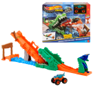 ​Hot Wheels Monster Trucks 1:64 Scale Mega-Wrex Toy Playset 