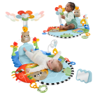 ​Fisher-Price Baby Play Mat 3-in-1 Kick & Sway Gym Sensory Activity Toy for Newborn Developmental Play Infants Ages 0+ Months
