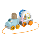 ​Fisher-Price Baby & Toddler Toy Friendship Forest Pull-Along Camper Vehicle with Sensory Activities for Infants Ages 1+ Years
