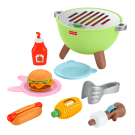 ​Fisher-Price Toddler Toys Friendship Forest Activity Grill, 14-Piece Food Playset for Pretend Play Preschool Kids Ages 2+ Years