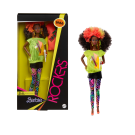 ​Barbie Signature Doll, Barbie and the Rockers Collectible Repro DeeDee Doll, 40th Anniversary of 1986 Line, Doll Stand and Displayable Packaging