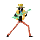 Bandai Anime Heroes One Piece Brook Collectible Figure   