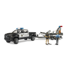 Bruder RAM 2500 Police Pickup With Trailer