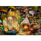 Ravensburger 1000Pc Puzzle Mushroom Cottage