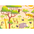 Ravensburger 2X24 Piece Puzzle and Play Safari Adventure