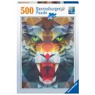 Ravensburger Lion Made Of Polygons Puzzle 500Pc