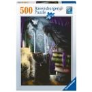 Ravensburger Raven & Cat In The Tower Puzzle 500Pc