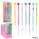 Top Model Pom Pom Coloured Pencil Set of 7 