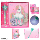 Ylvi Diary With UV Light Star Topper Pen 