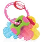 IcyBite Key Teether Pink