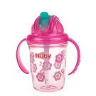 Tritan 360 Twin Handle Flip n Sip Pink