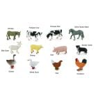 Box Of Mini Farm Animals