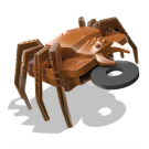 4M Kidz Robotix Disc Launcher Spiderbot
