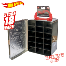 Hot Weels Metallic Collector Car Case Black