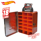 Hot Wheels Metallic Collector Car Case-Orange