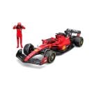 Burago 1 in 24 Scale Ferrari F1 SF23 2023 with Driver Figure 16 Charles Leclerc