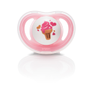 Pigeon Mini Light Pacifier (0+ Months) - Ice Cream Pink