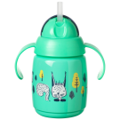 Tommee Tippee Superstar Training Straw Cup - Green (300ml)