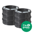 Tommee Tippee Twist and Click Advanced Nappy Bin Refill Cassettes (Pack of 6)