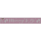 MUMMY TO BE SASH PINK