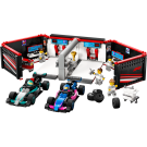 LEGO City F1 Garage & Mercedes-AMG & Alpine Cars (60444)