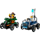 LEGO City Airplane vs. Hospital Bed Race Car Pack (60459)
