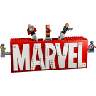 LEGO Marvel: MARVEL Logo & Minifigures