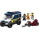 City Police Prisoner Transport Van Building Toy 60479