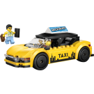 City Yellow Taxi - Model Car Kit with 2 Minifigures 60487