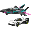 City Jet vs. Car – Toy Cars and Jet Toy Playset - 60489