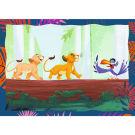 Puzzles 4in1 Brave Lion King