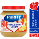 PURITY  7M 2FDS PEAR AND BABANNA DELIGHT 125ML