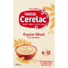 NESTLE CERELAC REGULAR WHEAT STAGE 1 BABY CEREAL - 500g