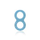 Rubber Teether - Blue
