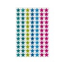 Tower Mixed Metallic Stars Stickers