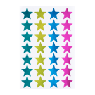 Tower Stickers Large Stars Mixed Metallic