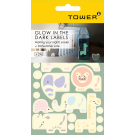 Tower Glow in the Dark Labels