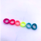 Bright nylon ponytailer pack