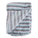 Snuggletime Honey Hive Fleece Blanket - Blue - 75 x 100cm