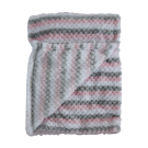 Snuggletime Honey Hive Fleece Blanket - Pink - 75 x 100cm