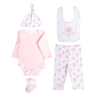 Fashionation 7 Piece Gift Set - Cat - 6-9M